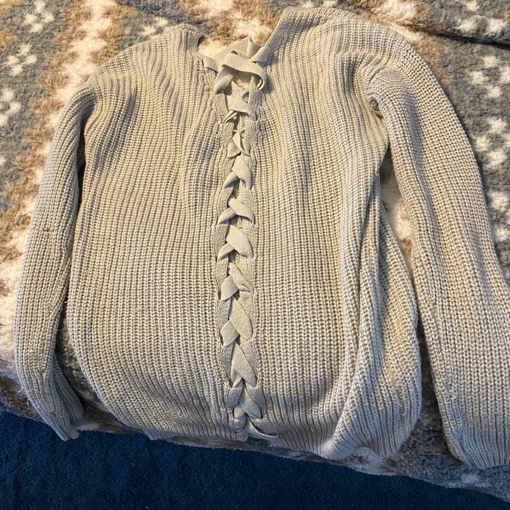 gray sweater - Picture 3 of 3